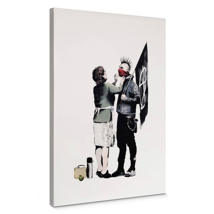Leinwandbild Banksy - Mother's Advice - WA333997