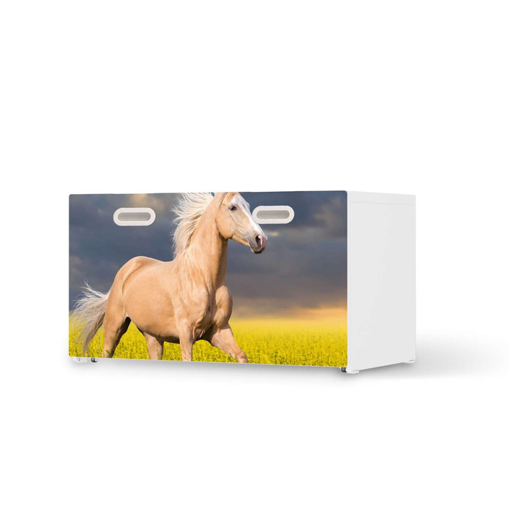 Möbelfolie IKEA Stuva / Fritids Bank mit Kasten - Wildpferd - CR117781