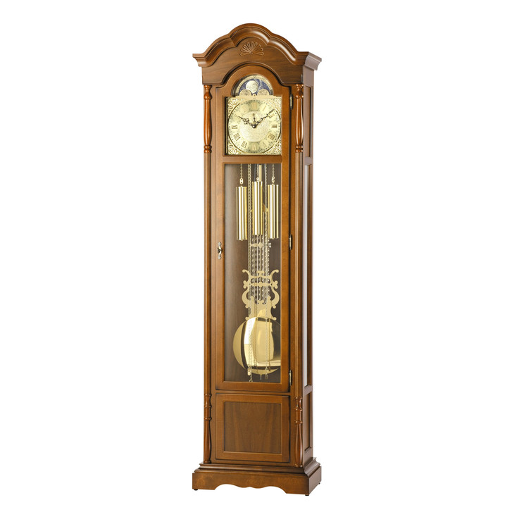 Standuhr Massivholzgehäuse Nussbaum - UG100972