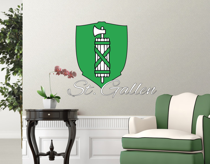 Wandtattoo Kanton St. Gallen - CG10119