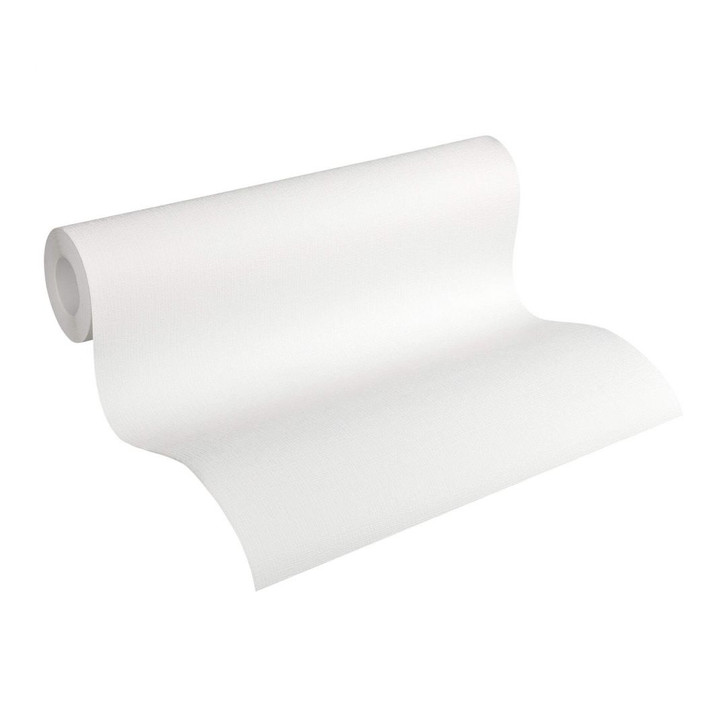 A.S. Création Vliestapete Meisterputz Strukturtapete weiss - WA225082