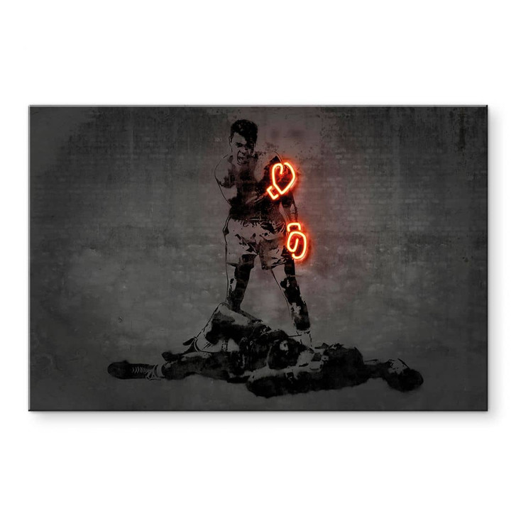 Acrylglasbild Muhammad Ali - Mielu - WA458229