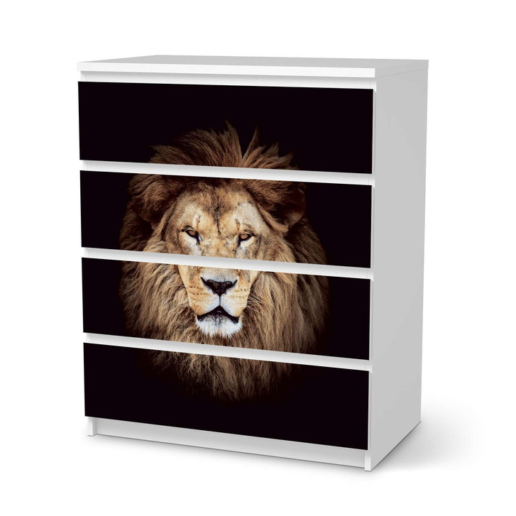 Folie IKEA Malm Kommode 4 Schubladen - Wild Eyes - CR105724