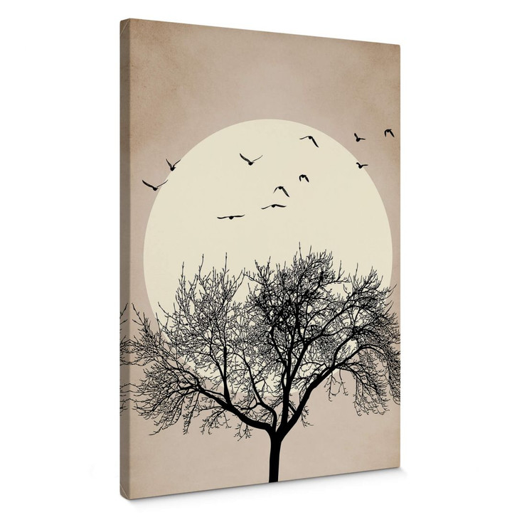 Leinwandbild Kubistika - Wintertraum - WA303120