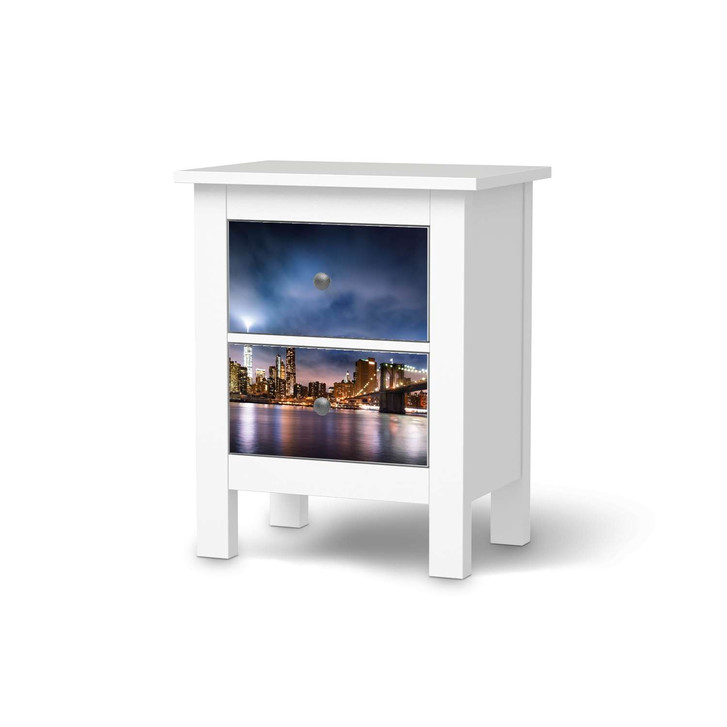 Möbelfolie IKEA Hemnes Kommode 2 Schubladen - Brooklyn Bridge - CR118167