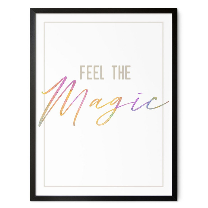 Spruchposter Feel the magic - WA427876