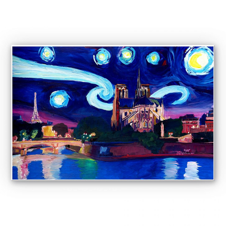 Wandbild Bleichner - Paris bei Nacht - WA191547