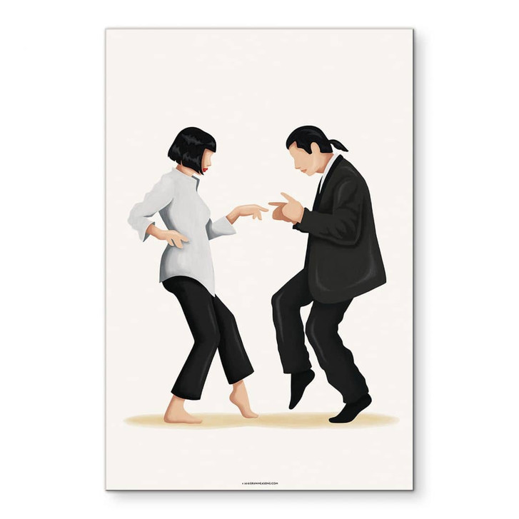 Wandbild Pulp Fiction - Tohmé - Alu-Dibond - WA423340