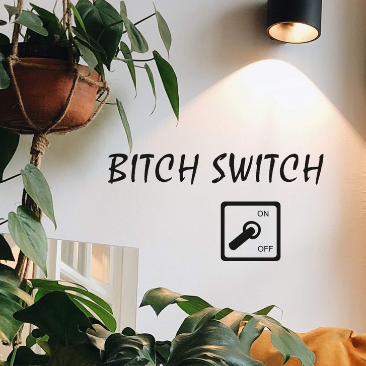 Wandtattoo Bitch Switch - WA206578