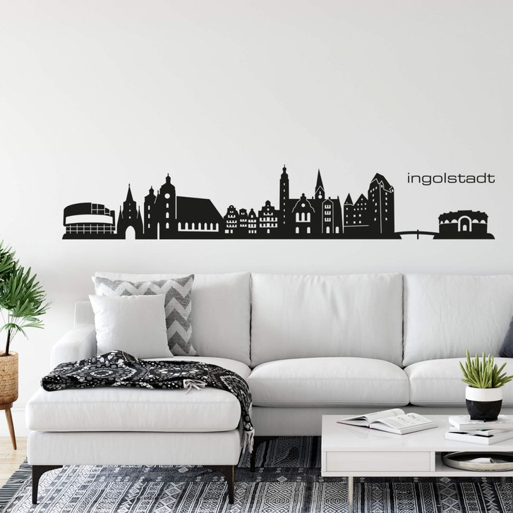 Wandtattoo Ingolstadt Skyline - WA212645