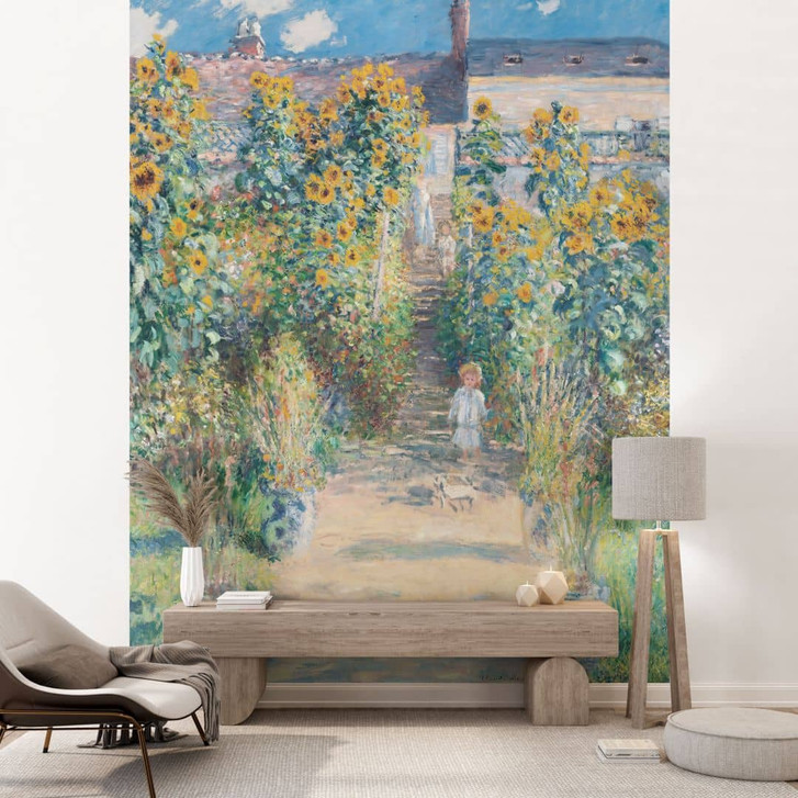 Fototapete Monet - Der Garten Monets in Vétheuil - WA443615