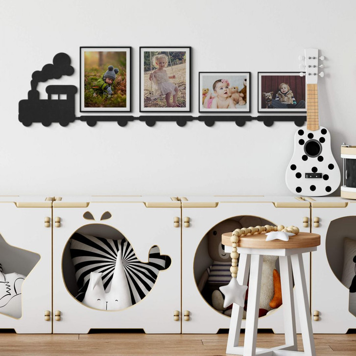 MDF - Holzdeko - Lokomotive (5-teilig) - WA311355