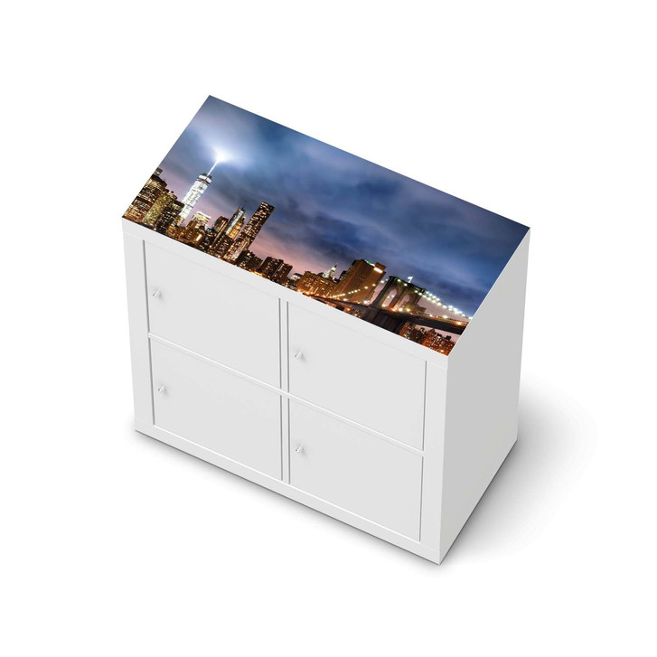 Möbelfolie IKEA Expedit Regal oben - Brooklyn Bridge - CR114617