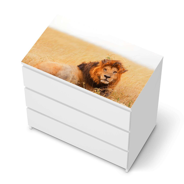 Möbelfolie IKEA Malm Kommode 3 Schubladen oben - Lion King - CR116400