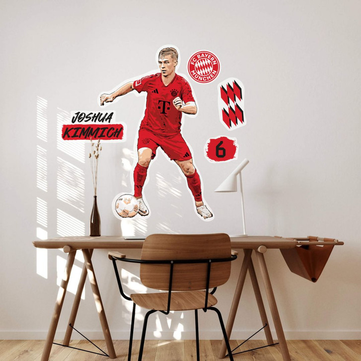 Wandsticker Wandtattoo FC Bayern | Joshua Kimmich 2025 - WA429694