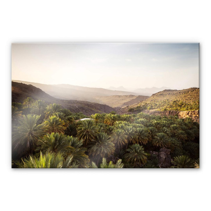 Acrylglasbild Colombo - Oase im Oman - WA261107