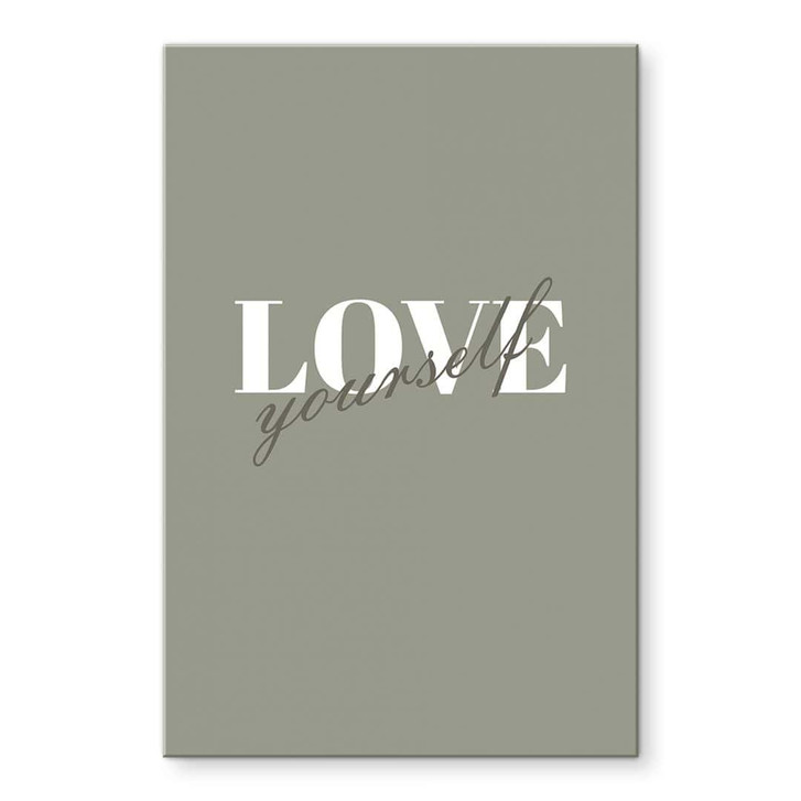 Acrylglasbild Love yourself - WA479564