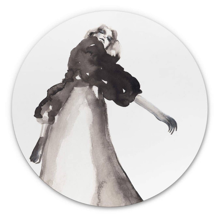 Alu-Dibond Verbaan - Right where you are - Rund - WA340418