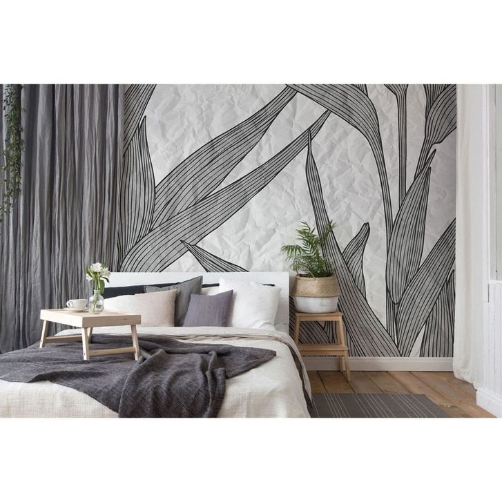 Fototapete Atelier 47 White Paper Leaves Blumen - Architects Paper  - WA294980