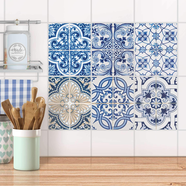 Fliesenaufkleber Set rechteckig - Klassisch - CR103145