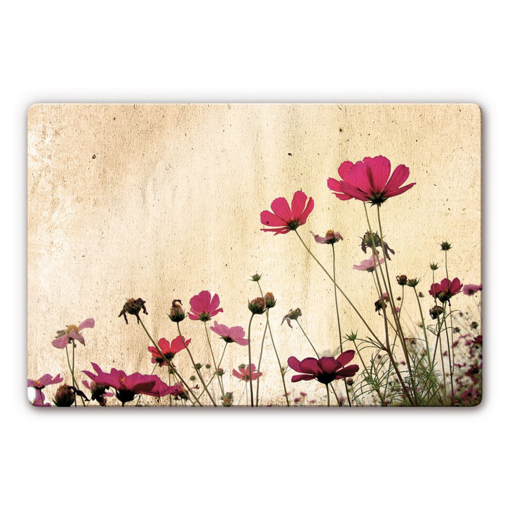 Glasbild Blumenwiese - WA121251