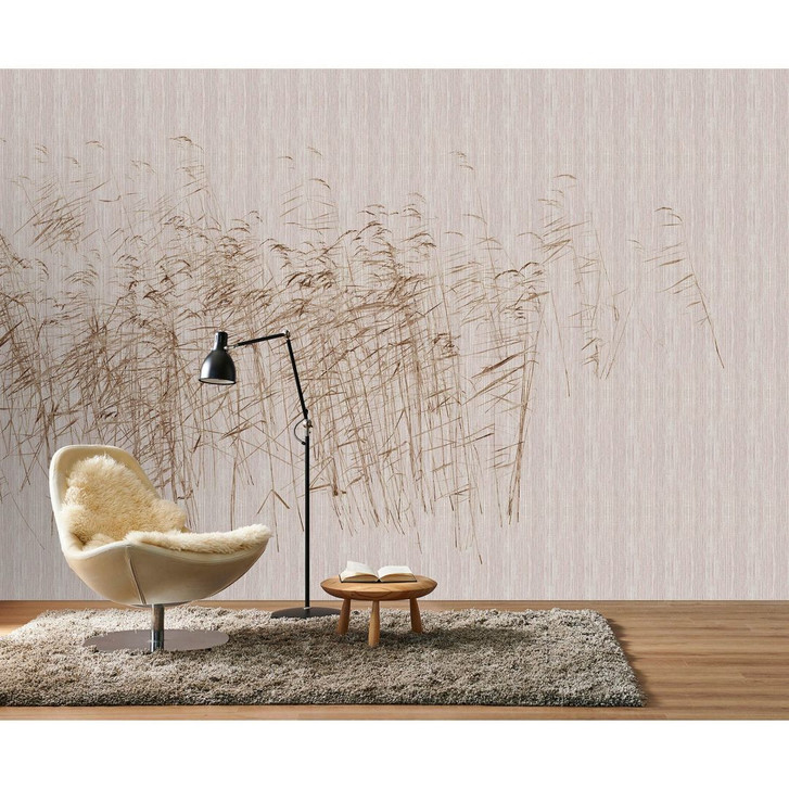 Livingwalls Fototapete Walls by Patel 3 At The Pond 3 braun, rosa - WA327845