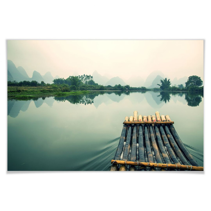 Poster Flossfahrt in China - WA160689