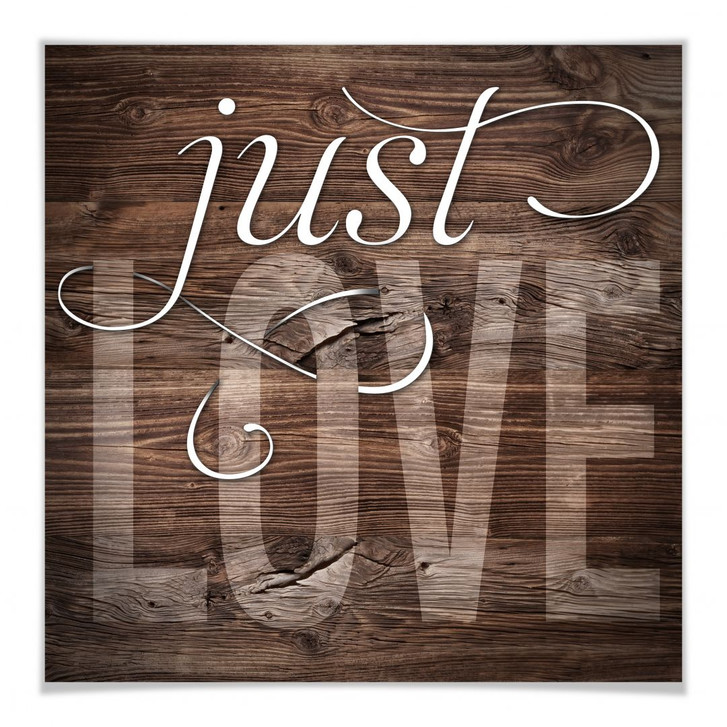 Poster Just Love - WA161929