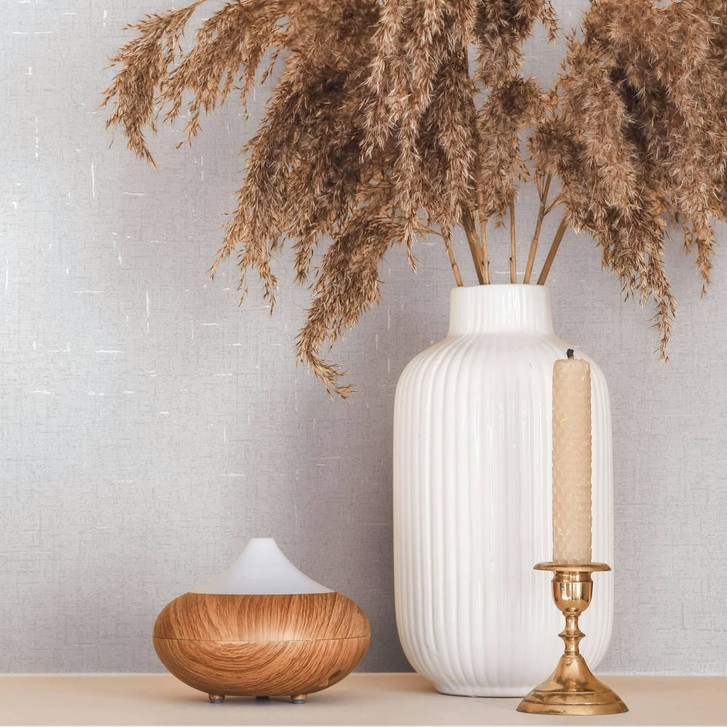 Vliestapete in leicht glänzender Struktur weiss Uni - WA445295