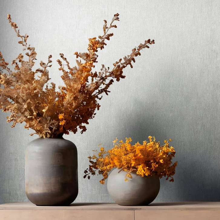 Vliestapete in Weiss, Grau Betonoptik Uni Modern - WA450840