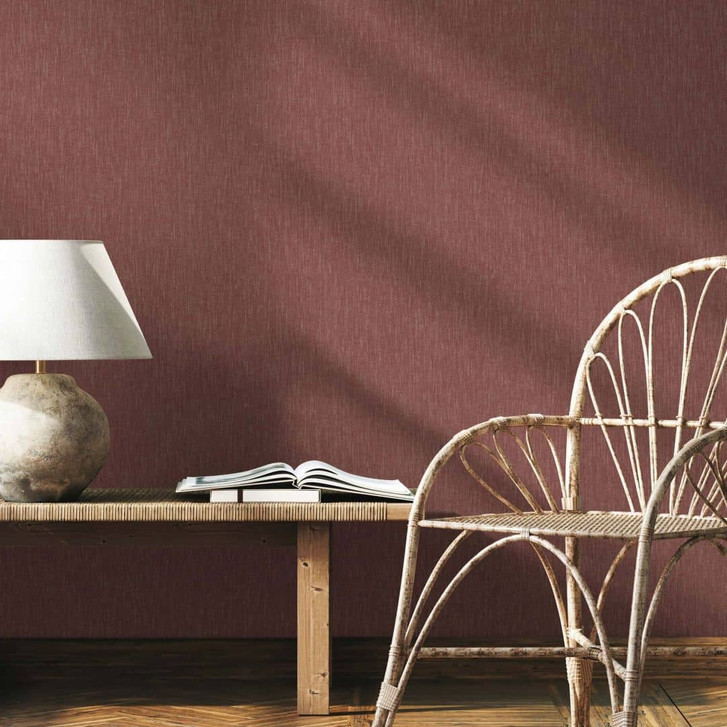 Vliestapete Texturiert, Linien Struktur Modern in Rot - WA473161