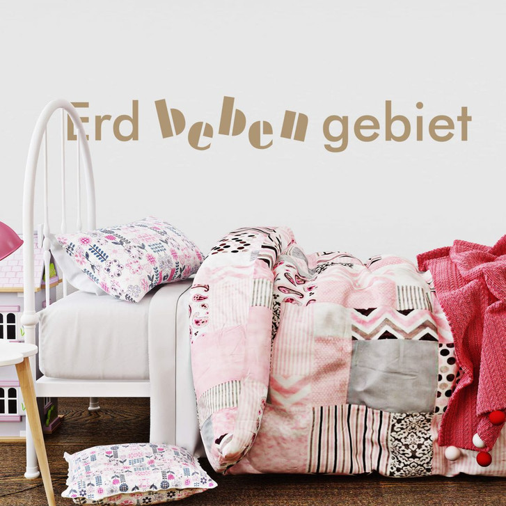 Wandtattoo Erdbebengebiet - WA209603