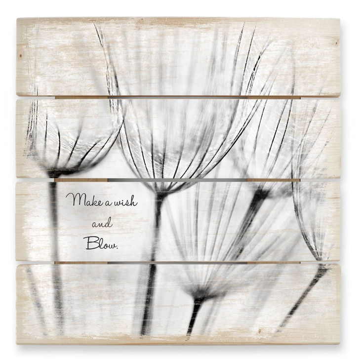Holzbild Make a Wish... - 40 x 41.5 cm - WA132292