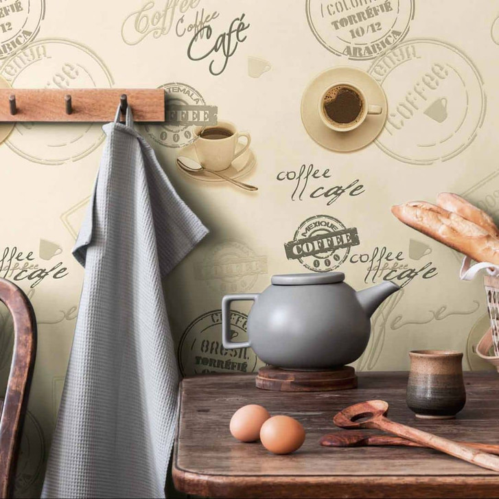 Mustertapeten A.S. Création Tapete Cocktail 2 Beige, Braun, Creme - WA150299