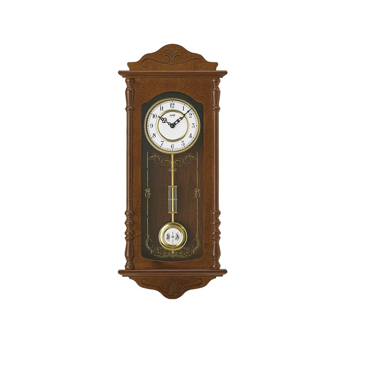 Pendelwanduhr Nussbaum lackiert - UG100881