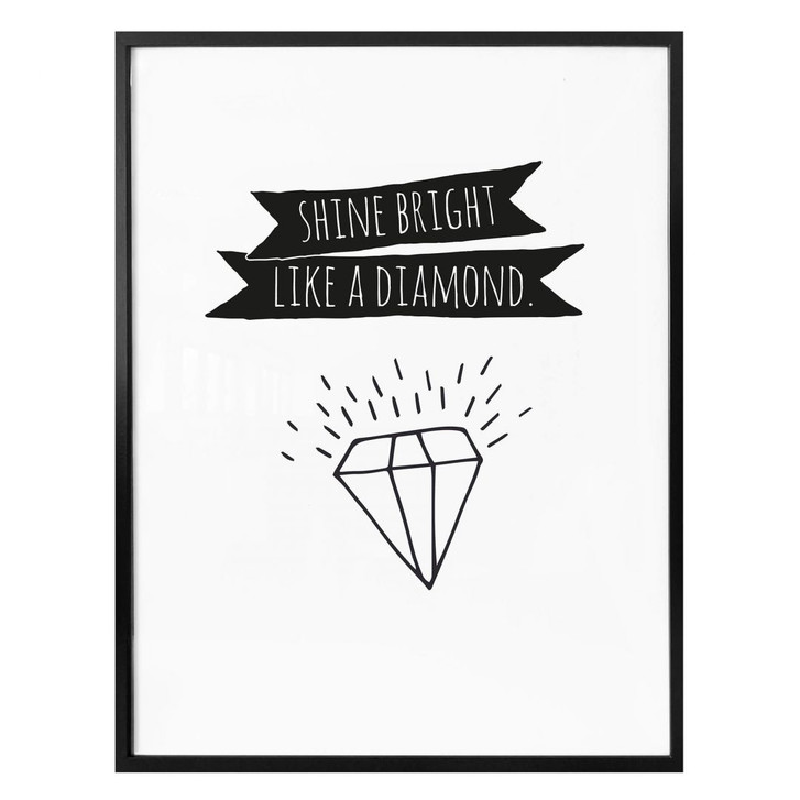Poster Shine bright like a diamond - WA166705