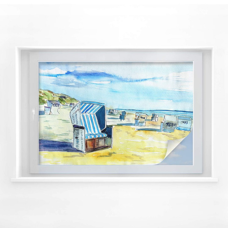 Sichtschutzfolie Bleichner - Sylter Strand - WA174113