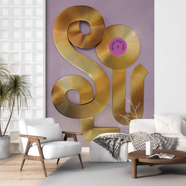 Fototapete Soul trifft auf Vinyl - Musik für die Seele - Harrison - WA431934