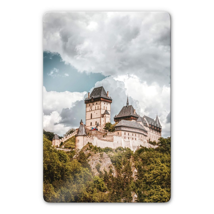 Glasbild Burg Karlstein - WA232064