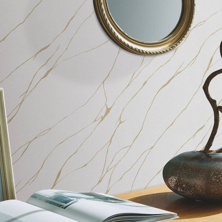 Grafiktapete Opus weiss - WA481555