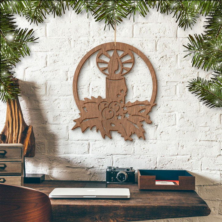 Holzkunst Mahagoni - Candle - WA133284