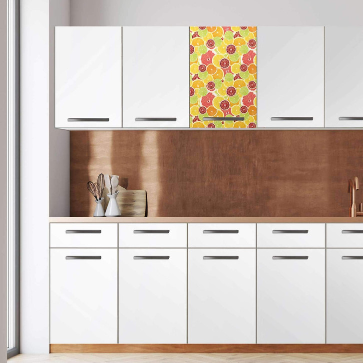 Klebefolie - Wandschrank 40cm Breite - Citrus - CR108738