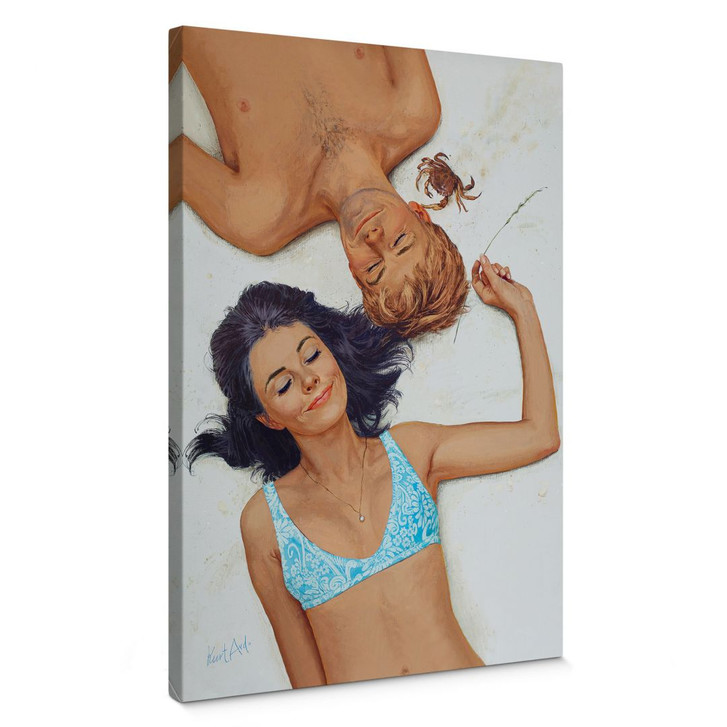 Leinwandbild Eine kitzlige Angelegenheit (1970) - Kurt Ard - 70x100cm - WA389347