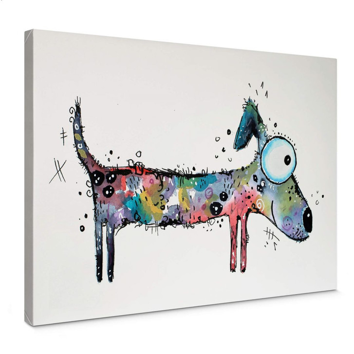 Leinwandbild Hagenmeyer - Happy Dog - WA364611