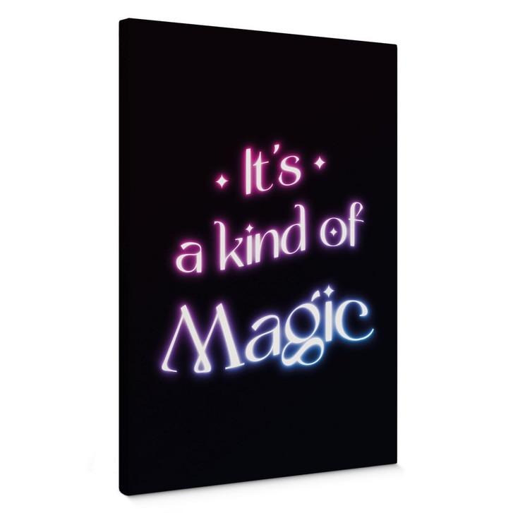 Leinwandbild Songtext - It's a kind of magic - WA405275