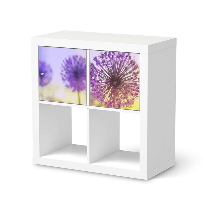 Möbelfolie IKEA Kallax Regal 2 Türen (quer) - Spring Flower - CR115524