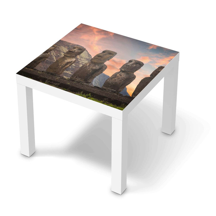Möbelfolie IKEA Lack Tisch 55x55cm - Easter Island - CR115800
