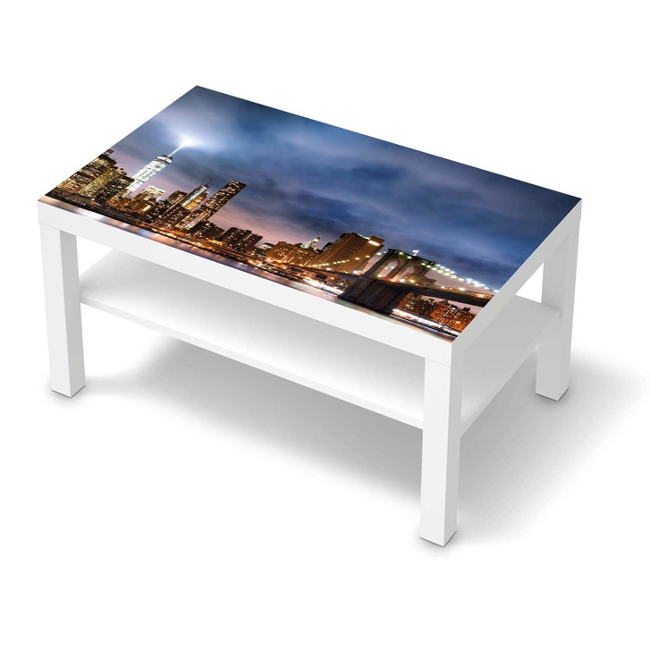 Möbelfolie IKEA Lack Tisch 90x55cm - Brooklyn Bridge - CR115958