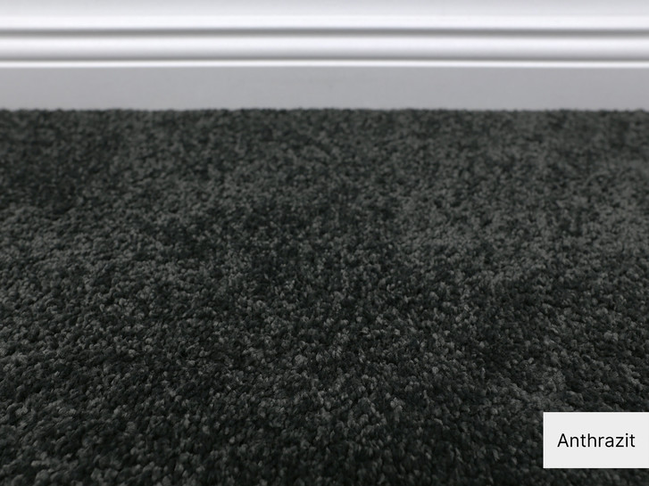 Nassau Softflor Teppichboden Meterware in anthrazit - TS503493