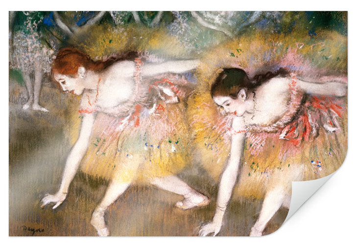 Poster Degas - Sich verbeugende Ballerinen - WA159419